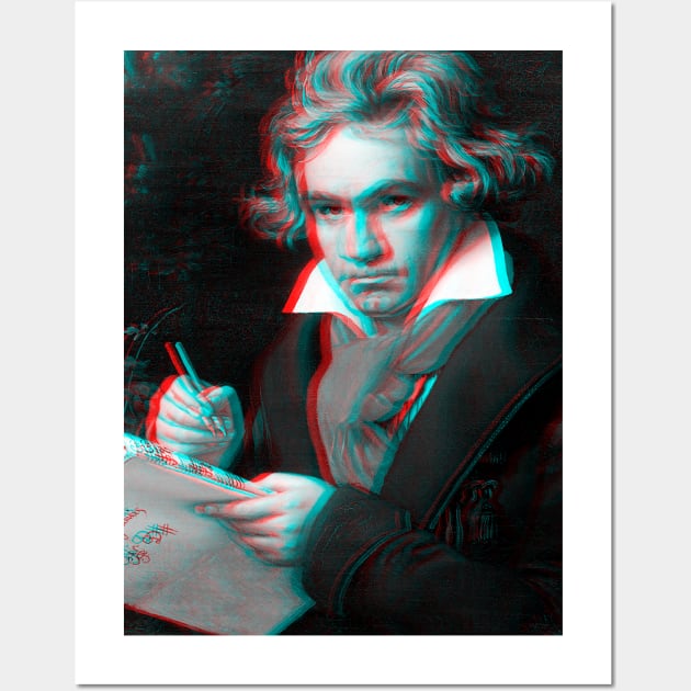 Ludwig van Beethoven Wall Art by TheMusicophile